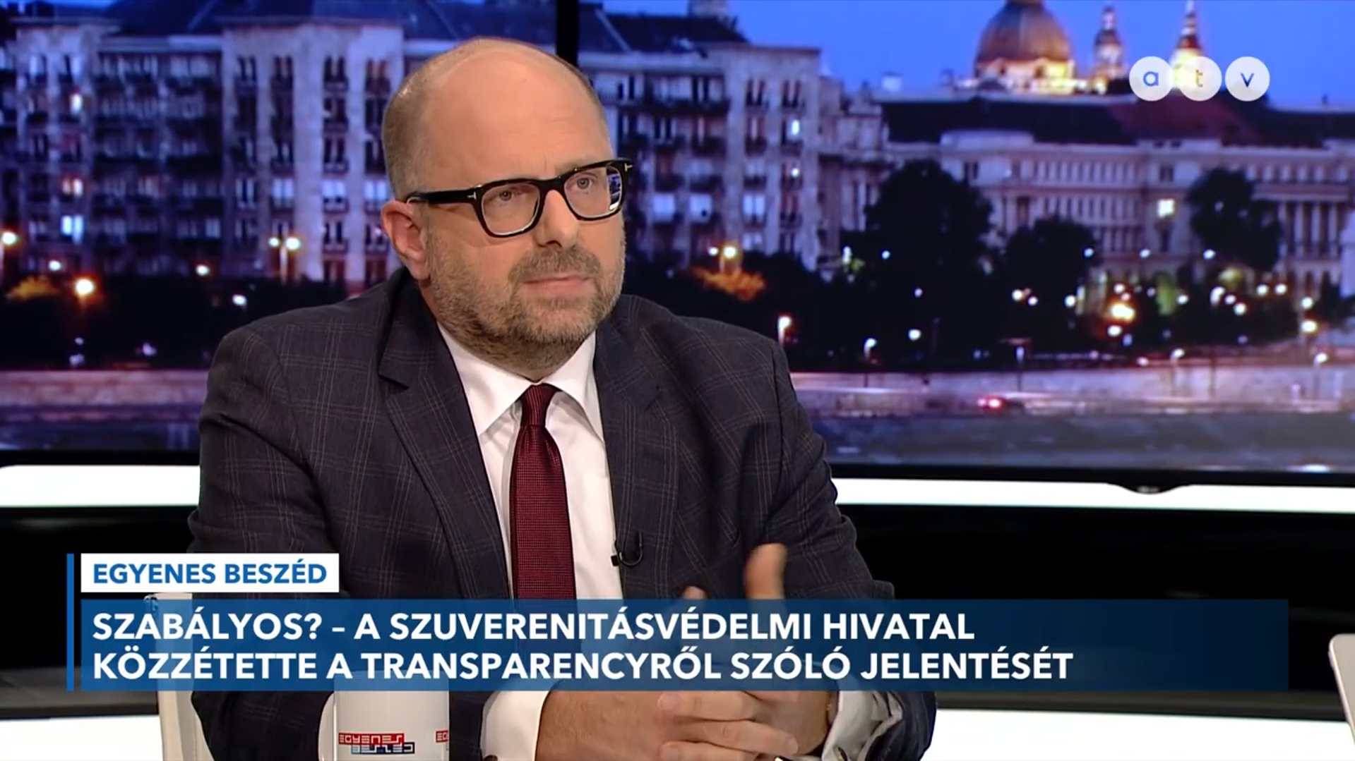 2024.10.16. ATV Egyenes Beszéd Rónai Egonnal